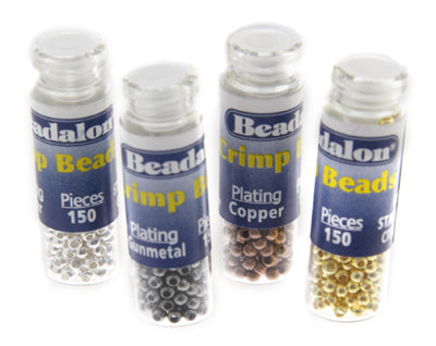 Beadalon Crimp Beads Variety Pack 600pcs #1 Assorted Colors