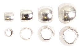 Beadalon Crimp Beads Variety Pack #0-3 Plated  600pcs