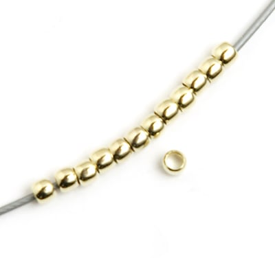 Crimp Bead Smooth 2mm  Lead Free / Nickel Free