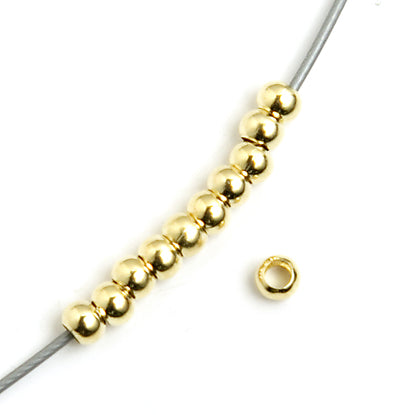 Crimp Bead Smooth 2.5mm  Nickel Free / Lead Free