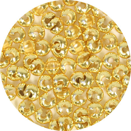 Bead Crimp Cover 4mm Lead Free / Nickel Free