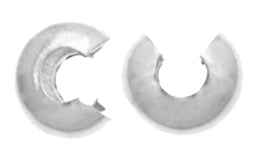 Bead Crimp Cover 3mm Lead Free / Nickel Free