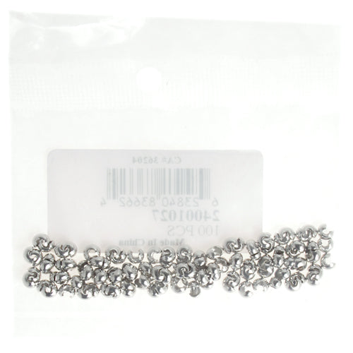 Bead Crimp Cover 3mm Lead Free / Nickel Free