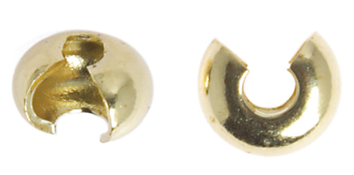 Bead Crimp Cover 4mm Lead Free / Nickel Free