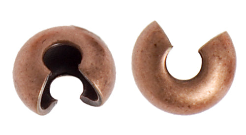 Bead Crimp Cover 4mm Lead Free / Nickel Free