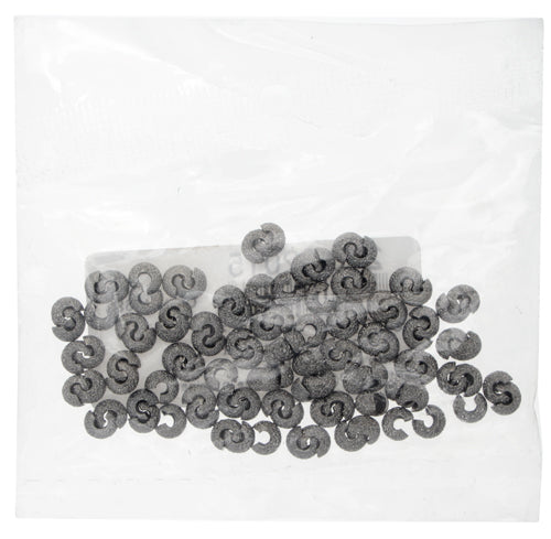 Bead Crimp Cover Stardust 4mm Lead Free / Nickel Free