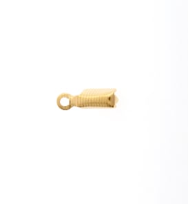 Leather Crimp - Grooved 11x4mm Gold Lead Free / Nickel Free — Cosplay ...