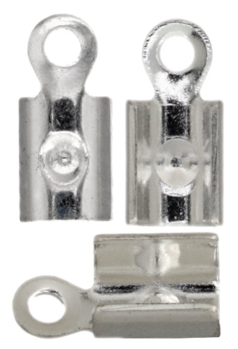 Leather/Feather End Crimp 7x3mm Lead Free / Nickel Free