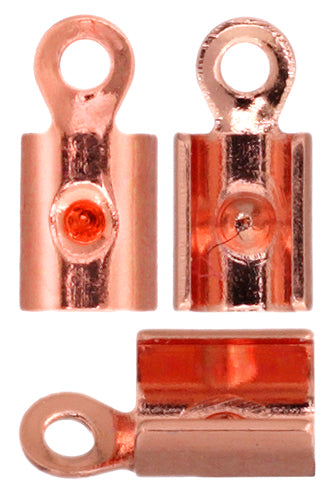 Leather/Feather End Crimp 7x3mm Lead Free / Nickel Free