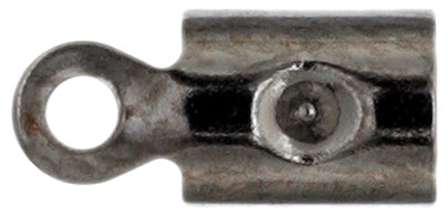 Leather/Feather End Crimp 7x3mm Lead Free / Nickel Free - Cosplay Supplies Inc