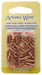 Artistic Wire Large Crimp Tubes 10mm Non-Tarnish  For 16ga 50pcs