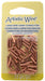 Artistic Wire Large Crimp Tubes 10mm Non-Tarnish  For 16ga 50pcs