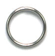 Split Rings 7mm 18ga Nickel Color Lead Free / Nickel Free