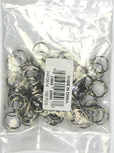 Split Rings Nickel Color Lead Free / Nickel Free