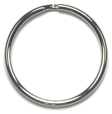 Split Rings Nickel Color Lead Free / Nickel Free