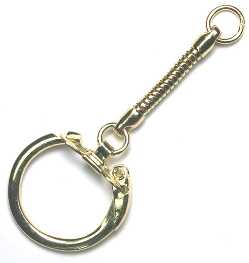 Keychain-Snake Chain Gold
