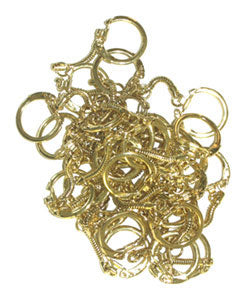 Keychain-Snake Chain Gold