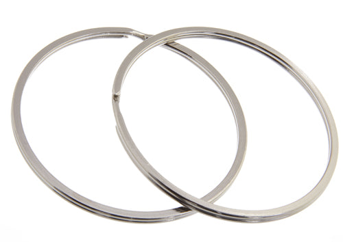 Split Rings Nickel Plated