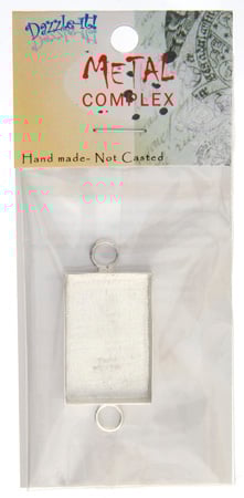 Bezel Handmade Link Rectangle 19x29X4mm