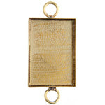 Bezel Handmade Link Rectangle 19x29X4mm - Cosplay Supplies Inc