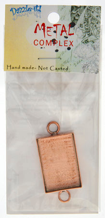 Bezel Handmade Link Rectangle 19x29X4mm