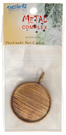 Bezel Handmade Pendant Round 35x2mm