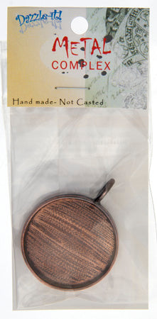 Bezel Handmade Pendant Round 35x2mm