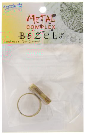 Bezel Handmade Ring Square 21x3mm