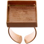 Bezel Handmade Ring Square 21x3mm - Cosplay Supplies Inc