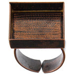 Bezel Handmade Ring Square 21x3mm - Cosplay Supplies Inc