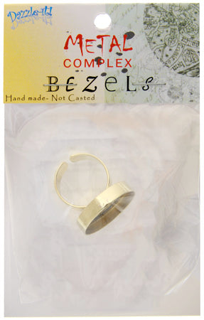 Bezel Handmade Ring Round 23x3mm