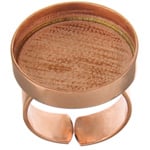 Bezel Handmade Ring Round 23x3mm - Cosplay Supplies Inc