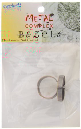 Bezel Handmade Ring Round 23x3mm