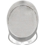 Bezel Handmade Ring Oval 30x20x3mm - Cosplay Supplies Inc
