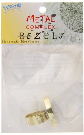 Bezel Handmade Ring Oval 30x20x3mm