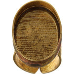 Bezel Handmade Ring Oval 30x20x3mm - Cosplay Supplies Inc