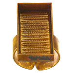 Bezel Handmade Ring Rectangle 29x15mm - Cosplay Supplies Inc