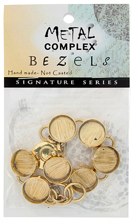 Bezel Handmade Bracelet 5/8in X 4mm Round Links