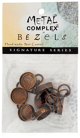 Bezel Handmade Bracelet 5/8in X 4mm Round Links