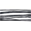 Beadalon Wire .015/49Strand 10ft Stainless Steel Black
