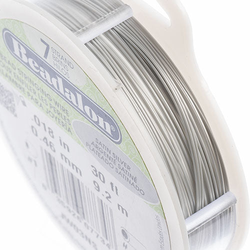 Beadalon 7-Strand Wire 30ft Satin 
