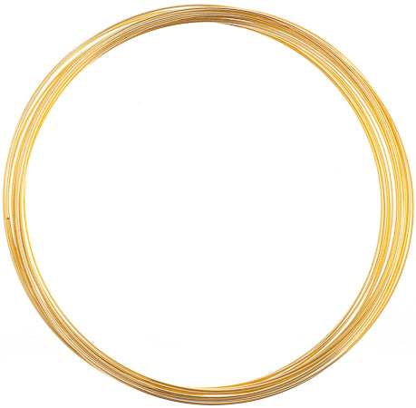 Beadalon Memory Wire Necklace (.5oz) 3.63-4.0in Large Plated - Cosplay Supplies Inc