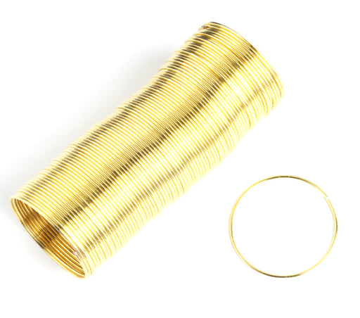 Beadalon Memory Wire Ring (.5oz) 0.75-0.84in Plated 