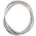 Beadalon Memory Wire Bracelet 0.35oz Oval Plated Silver