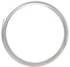 Beadalon German Style Wire 22ga Silver Half Round 5m(16.4ft) - Cosplay Supplies Inc