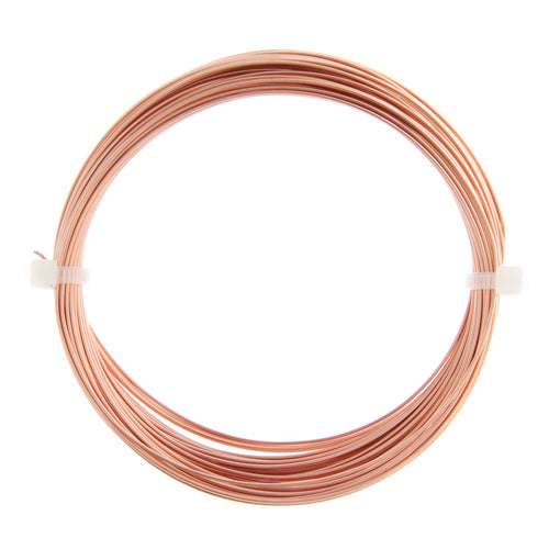 Beadalon German Style Wire 22ga Copper Round 10m (32.8ft) - Cosplay Supplies Inc