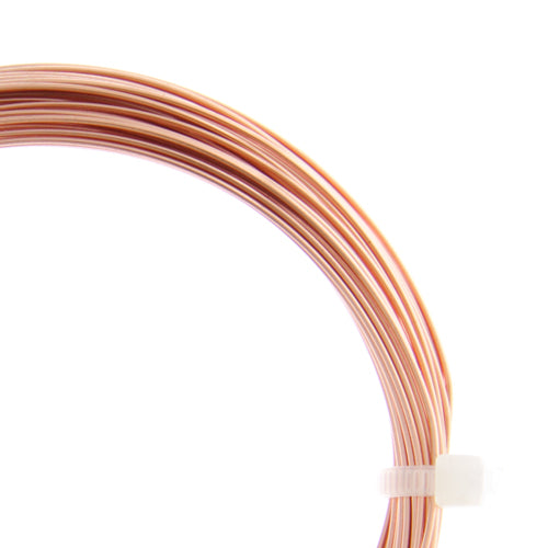 Beadalon German Style Wire 22ga Copper Round 10m (32.8ft)