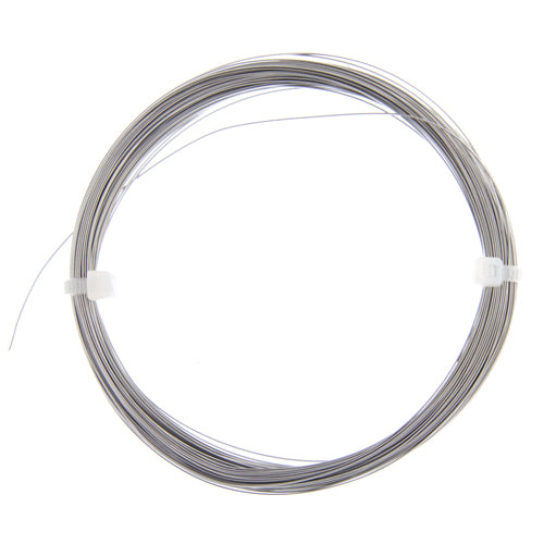 Beadalon 316L Stainless Steel Half Round 22ga 15m (49.2ft) - Cosplay Supplies Inc