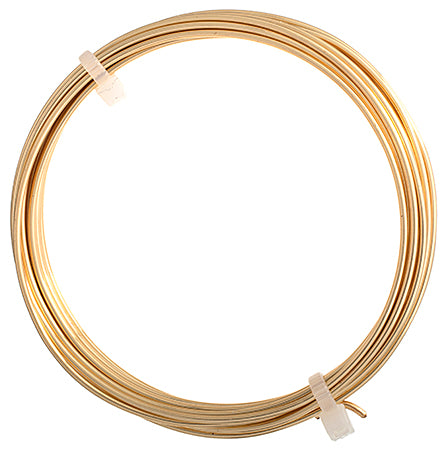 Beadalon German Style Wire 16ga Round  Plated 2.2m(7.2ft) - Cosplay Supplies Inc