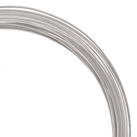 Beadalon German Style Wire Round Wire Silver Filled Half Hard